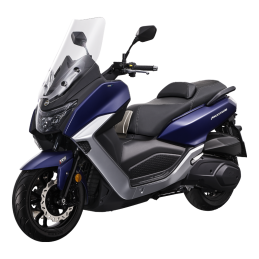 Sym Maxsym 400 Bleu mat