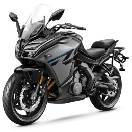 CFMOTO GT650 Gris Midnight Black