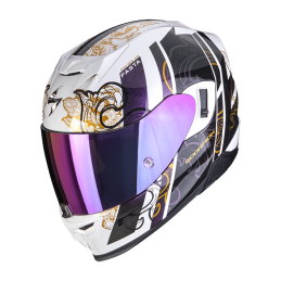 Scorpion Exo-520 Evo Air Fasta Blanc/Violet