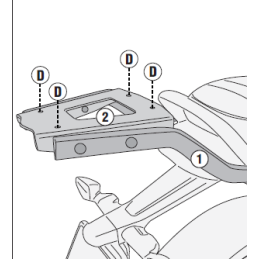 Support Top-Case Monolock...