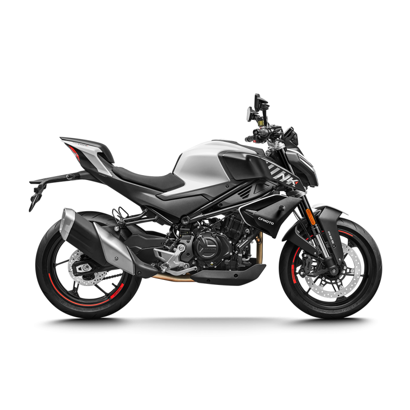 CFMOTO 450NK Nebula white CFMOTO 450NK Nebula white