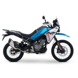 CFMOTO 450MT Zephyr blue garde boue haut