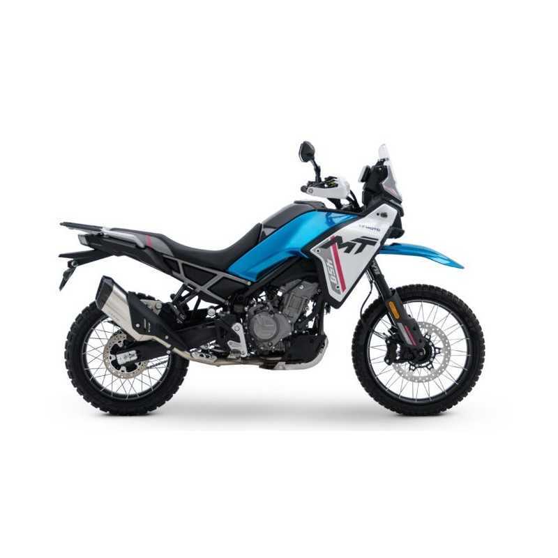 CFMOTO 450MT Zephyr blue garde boue haut