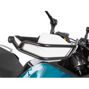 Protection acier noir Hepco & Becker pour protège main original droit