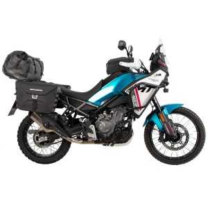 Porte bagage noir Hepco & Becker pour CFMOTO 450MT
