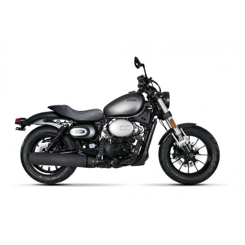 Hyosung Aquila GV 125S Bobber Noir mat