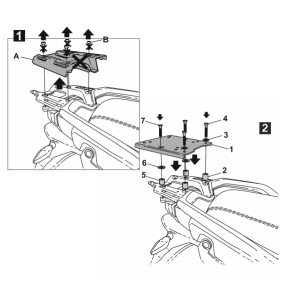 Porte bagage SHAD - CFMOTO...
