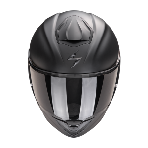 Vue avant Scorpion Exo-530 Air solid Noir mat