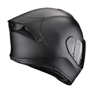 Vue arrière Scorpion Exo-530 Air solid Noir mat