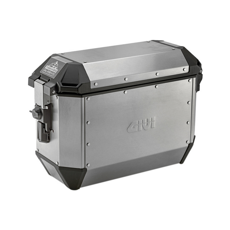 Kit de valises latérales Alaska argent